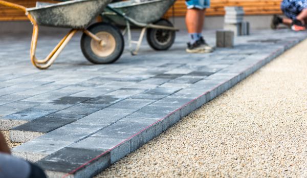 Paver Hardscape Installation in Royal Oak