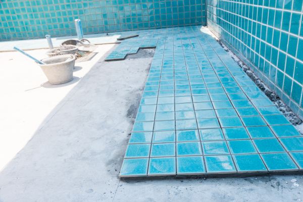 Pool Flooring Installation in Royal Oak