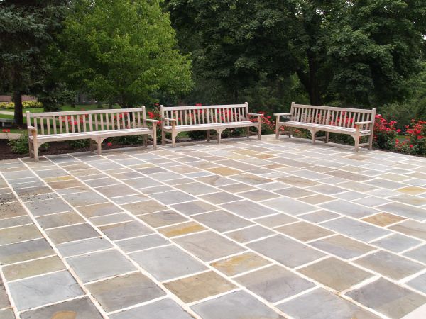 Slate Patio Installation in Royal Oak