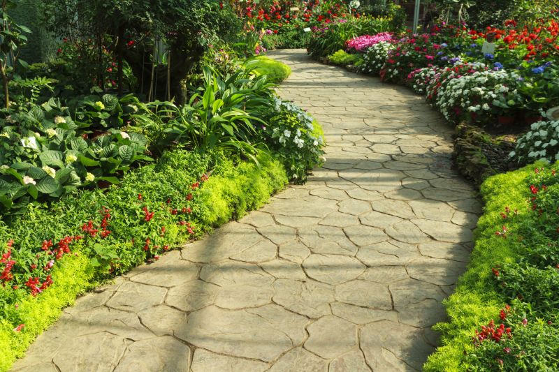 Natural Stone Walkway